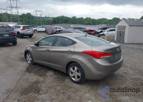 2011 Hyundai Elantra Gls z USA, uszkodzony, nr VIN 5NPDH4AE7BH003625